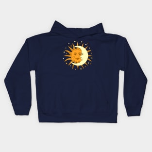 Sun Moon Unity Kids Hoodie